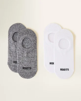 Pack de 2 pares de calcetines invisibles para adulto