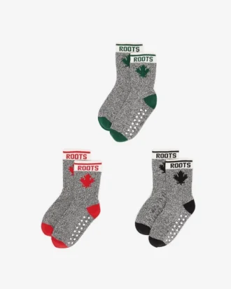 Pack de 3 pares de calcetines Cabin Maple para bebés y niños pequeños