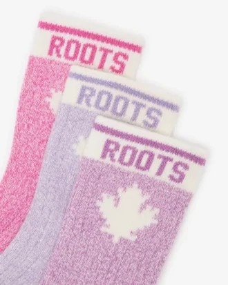 Pack de 3 pares de calcetines Cabin Maple para bebés y niños pequeños