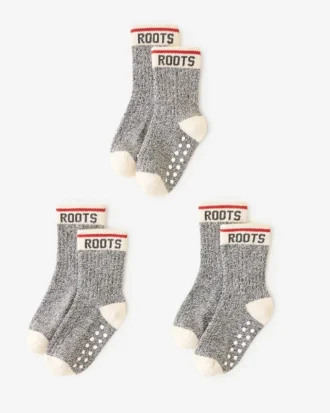 Pack de 3 pares de calcetines clásicos Cabin para bebés y niños pequeños