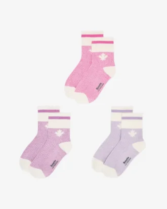 Pack de 3 pares de calcetines de arce Cabin para niños