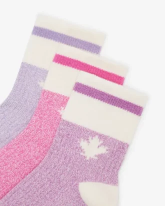 Pack de 3 pares de calcetines de arce Cabin para niños