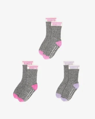 Pack de 3 pares de calcetines tobilleros Cabin para bebés y niños pequeños