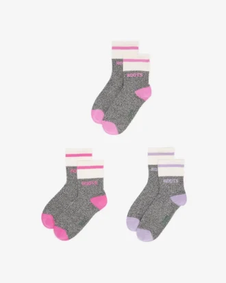Pack de 3 pares de calcetines tobilleros Cabin para niños